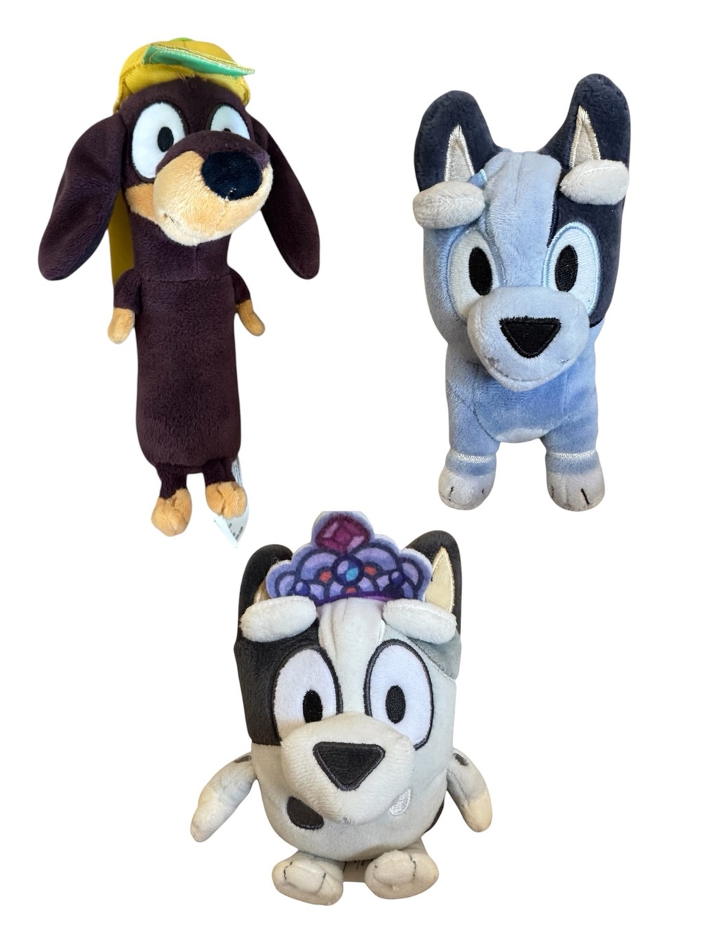 Bluey Friends Moose Toys Snickers Socks Princess Muffin Plush Lot